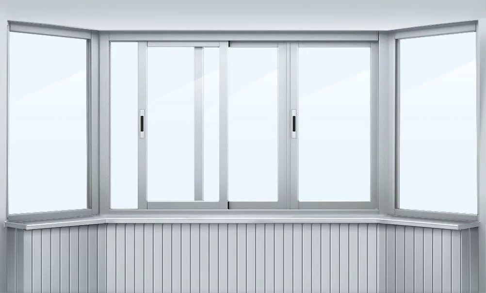 Холодное алюминиевое остекление балконов
